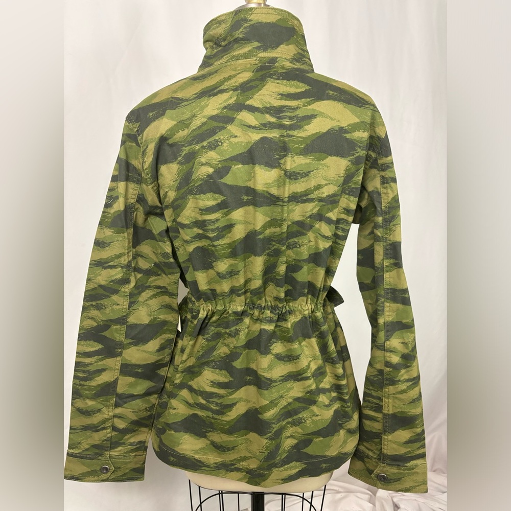 NWT Goodthreads Camo Drawstring Utility Military Jacket Coat Medium - Picture 9 of 12